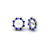 Load image into Gallery viewer, vintage-halo-sapphire-earring-jackets-for-3-carat-studs-in-white-gold-fdear815gsablangle1-3.00ct-nl-wg.jpg?v=1762758803