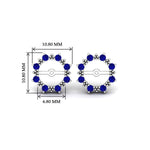 Load image into Gallery viewer, vintage-halo-sapphire-earring-jackets-for-3-carat-studs-in-white-gold-fdear815gsablangle2-3.00ct-nl-wg-hw.jpg?v=1762758803