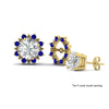 Load image into Gallery viewer, vintage-halo-sapphire-earring-jackets-for-3-carat-studs-in-yellow-gold-fdear815gsablangle3-3.00ct-nl-yg-lg1.jpg?v=1762758803