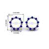 Load image into Gallery viewer, vintage-halo-sapphire-earring-jackets-for-4-carat-studs-in-white-gold-fdear815gsablangle2-4.00ct-nl-wg-hw.jpg?v=1762758663