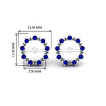 Load image into Gallery viewer, vintage-halo-sapphire-earring-jackets-for-4-carat-studs-in-white-gold-fdear815gsablangle2-4.00ct-nl-wg-hw.jpg?v=1762758663