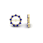Load image into Gallery viewer, vintage-halo-sapphire-earring-jackets-for-4-carat-studs-in-yellow-gold-fdear815gsablangle4-4.00ct-nl-yg_2911ac92-eeb4-42dc-8aaf-4db87e75315c.jpg?v=1762758664
