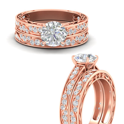 vintage-inspired-round-cut-lab-diamond-wedding-ring-set-in-rose-gold-fdens3543roangle3-nl-rg.jpg