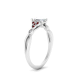 Load image into Gallery viewer, vintage-irish-knot-emerald-cut-diamond-engagement-ring-with-ruby-in-white-gold-FD124181EMRGRUDR-NL-WG.jpg