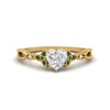 Load image into Gallery viewer, vintage-irish-knot-heart-diamond-engagement-ring-with-emerald-in-yellow-gold-FD124181HTRGEMGR-NL-YG.jpg