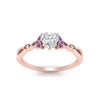Load image into Gallery viewer, vintage-irish-knot-heart-diamond-engagement-ring-with-purple-topaz-in-rose-gold-FD124181HTRGVITO-NL-RG.jpg