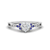 Load image into Gallery viewer, vintage-irish-knot-heart-diamond-engagement-ring-with-sapphire-in-white-gold-FD124181HTRGSABL-NL-WG.jpg