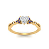 Load image into Gallery viewer, vintage-irish-knot-heart-diamond-engagement-ring-with-sapphire-in-yellow-gold-FD124181HTRGSABL-NL-YG.jpg