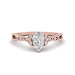 Load image into Gallery viewer, vintage-irish-knot-pear-diamond-engagement-ring-in-rose-gold-FD124181PER-NL-RG.jpg