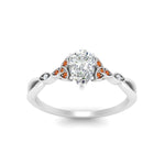 Load image into Gallery viewer, vintage-irish-knot-pear-diamond-engagement-ring-with-orange-sapphire-in-white-gold-FD124181PERGSAOR-NL-WG.jpg