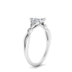 Load image into Gallery viewer, vintage-irish-knot-radiant-diamond-engagement-ring-in-white-gold-FD124181RAR-NL-WG.jpg
