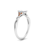 Load image into Gallery viewer, vintage-irish-knot-radiant-diamond-engagement-ring-with-orange-sapphire-in-white-gold-FD124181RARGSAOR-NL-WG.jpg