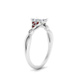 Load image into Gallery viewer, vintage-irish-knot-radiant-diamond-engagement-ring-with-ruby-in-white-gold-FD124181RARGRUDR-NL-WG.jpg