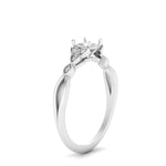 Load image into Gallery viewer, vintage-irish-knot-semi-mount-diamond-engagement-ring-in-white-gold-FD124181SMR-NL-WG.jpg