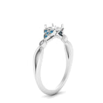 Load image into Gallery viewer, vintage-irish-knot-semi-mount-diamond-engagement-ring-with-blue-topaz-in-white-gold-FD124181SMRGICBLTO-NL-WG.jpg