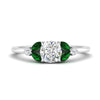 Load image into Gallery viewer, vintage-marquise-and-round-engagement-cushion-ring-with-emerald-in-white-gold-FDENR635CURGEMGR-NL-WG.jpg?v=1765948000