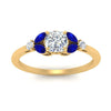 Load image into Gallery viewer, vintage-marquise-and-round-engagement-cushion-ring-with-sapphire-in-yellow-gold-FDENR635CURGSABLANGLE5-NL-YG.jpg?v=1765948000