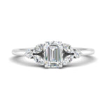 Load image into Gallery viewer, vintage-marquise-and-round-engagement-emerald-cut-ring-in-white-gold-FDENR635EMR-NL-WG_00d8e75c-aa34-44d5-8b0f-4710dac0b67c.jpg?v=1765948107