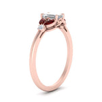 Load image into Gallery viewer, vintage-marquise-and-round-engagement-emerald-cut-ring-with-ruby-in-rose-gold-FDENR635EMRGRUDRANGLE2-NL-RG_4d086677-3c83-41e8-8eee-80e13e0b4f09.jpg?v=1765948108