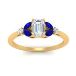 Load image into Gallery viewer, vintage-marquise-and-round-engagement-emerald-cut-ring-with-sapphire-in-yellow-gold-FDENR635EMRGSABLANGLE5-NL-YG_addd5644-a155-49e6-b0e6-fda95781ccc6.jpg?v=1765948108