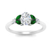 Load image into Gallery viewer, vintage-marquise-and-round-engagement-oval-ring-with-emerald-in-white-gold-FDENR635OVRGEMGRANGLE5-NL-WG.jpg?v=1765948042