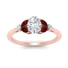 Load image into Gallery viewer, vintage-marquise-and-round-engagement-oval-ring-with-ruby-in-rose-gold-FDENR635OVRGRUDRANGLE5-NL-RG.jpg?v=1765948042