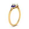 Load image into Gallery viewer, vintage-marquise-and-round-engagement-oval-ring-with-sapphire-in-yellow-gold-FDENR635OVRGSABLANGLE2-NL-YG.jpg?v=1765948042