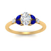 Load image into Gallery viewer, vintage-marquise-and-round-engagement-oval-ring-with-sapphire-in-yellow-gold-FDENR635OVRGSABLANGLE5-NL-YG.jpg?v=1765948042