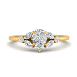 Load image into Gallery viewer, vintage-marquise-and-round-engagement-pear-ring-in-yellow-gold-FDENR635PER-NL-YG_46c8595d-379a-4d27-9529-fbd0b82afab0.jpg?v=1765948131