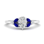 Load image into Gallery viewer, vintage-marquise-and-round-engagement-pear-ring-with-sapphire-in-white-gold-FDENR635PERGSABL-NL-WG_19404111-60db-45c5-ad64-d576223dda67.jpg?v=1765948131