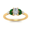 Load image into Gallery viewer, vintage-marquise-and-round-engagement-radiant-ring-with-emerald-in-yellow-gold-FDENR635RARGEMGRANGLE5-NL-YG.jpg?v=1765948074