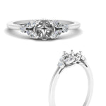 Load image into Gallery viewer, vintage-marquise-and-round-engagement-semi-mount-in-platinum-FDENR635SMRANGLE3-NL-WG