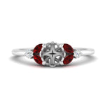 Load image into Gallery viewer, vintage-marquise-and-round-engagement-semi-mount-with-ruby-in-white-gold-FDENR635SMRGRUDR-NL-WG