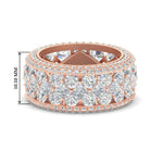 Load image into Gallery viewer, Vintage Princess And Round Anniversary Eternity Band