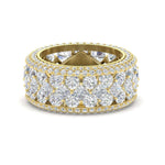 Load image into Gallery viewer, Vintage Princess And Round Anniversary Eternity Band