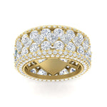 Load image into Gallery viewer, Vintage Princess And Round Anniversary Eternity Band