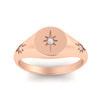 Load image into Gallery viewer, Vintage Starburst Signet Ring