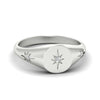 Load image into Gallery viewer, Vintage Starburst Signet Ring