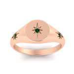 Load image into Gallery viewer, Vintage Starburst Signet Ring