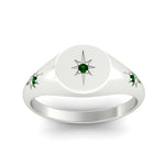 Load image into Gallery viewer, Vintage Starburst Signet Ring