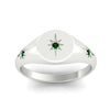 Load image into Gallery viewer, Vintage Starburst Signet Ring