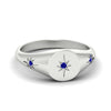 Load image into Gallery viewer, Vintage Starburst Signet Ring