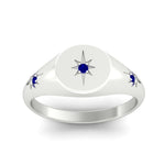 Load image into Gallery viewer, Vintage Starburst Signet Ring