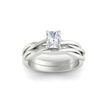 Load image into Gallery viewer, vintage-vine-radiant-cut-solitaire-wedding-set-in-white-gold-fdens8252raangle5-nl-wg.jpg?v=1767085013