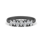Load image into Gallery viewer, Wedding Band Diamond Teardrop 0.70 Carat