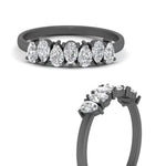 Load image into Gallery viewer, Wedding Band Diamond Teardrop 0.70 Carat