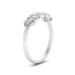 Load image into Gallery viewer, Wedding Band Diamond Teardrop 0.70 Carat