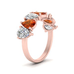 Load image into Gallery viewer, Wedding Band Teardrop Diamond 3.50 Carat