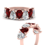 Load image into Gallery viewer, Wedding Band Teardrop Diamond 3.50 Carat