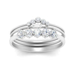 Load image into Gallery viewer, wedding-ring-diamond-stack-in-white-gold-FD10138B-NL-WG.jpg